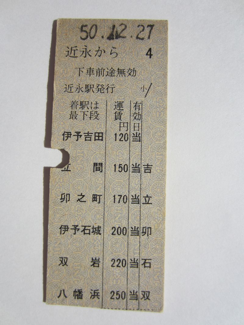 八幡浜駅近永から