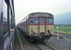 JR九州の廃止線　昭和５０年九大本線　善導寺駅