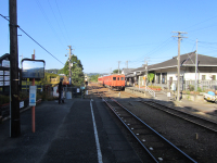 大多喜駅対向車