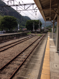 横川駅フォーム